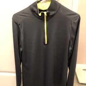 Gray and Green Athletic Jacket